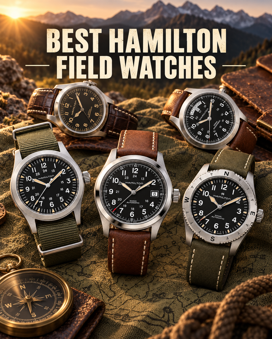 Hamilton Field Watch: The Best Khaki Field Models for Everyday Adventure