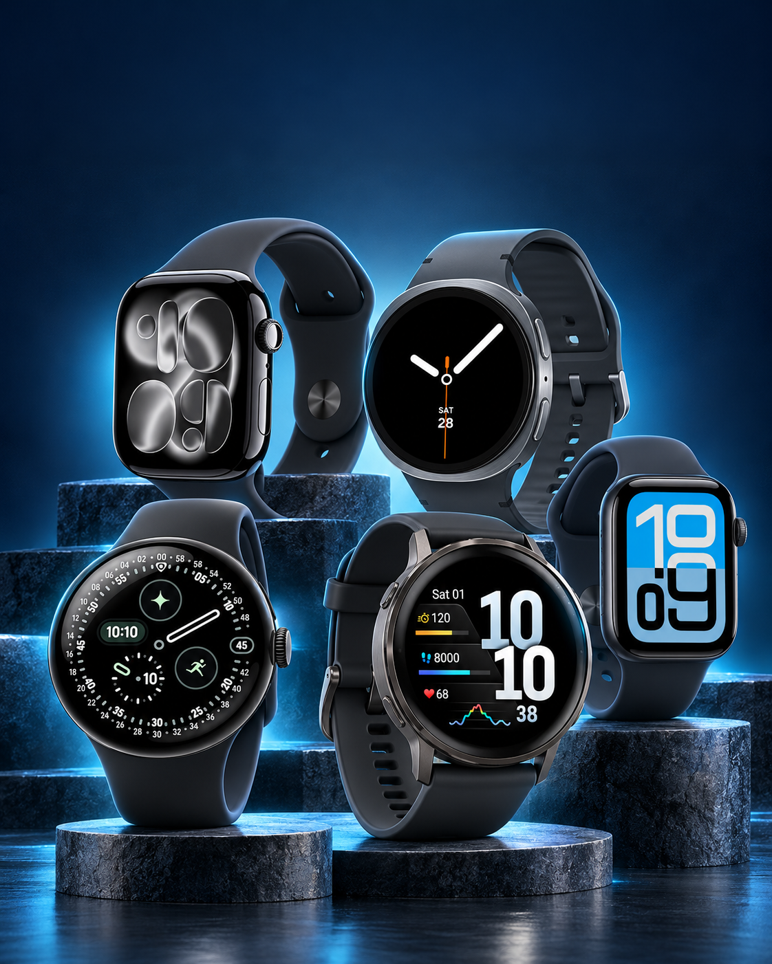 Apple Watch vs. Galaxy, Pixel, and Garmin: The Best Smart Watches Guide
