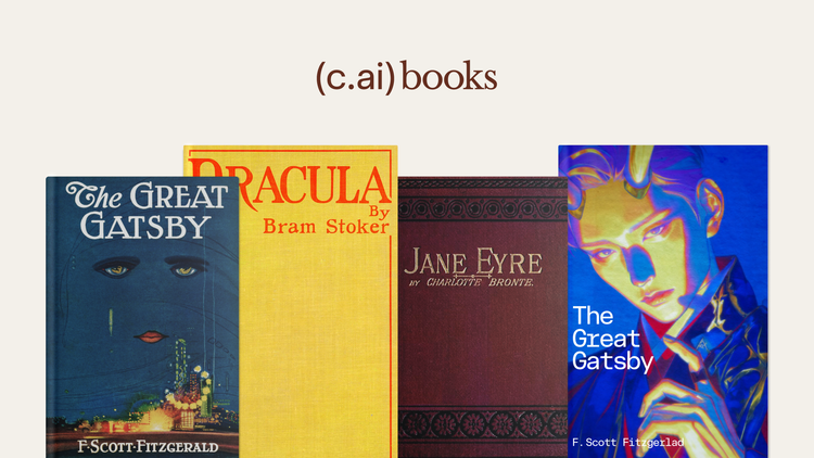 introducing c.ai books: classic literature, now playable