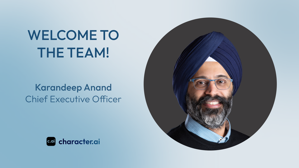 Character.AI Names    Karandeep Anand as CEO