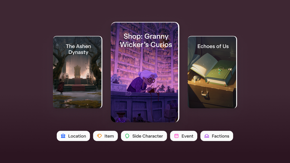 Introducing Lorebook: Build the World Behind Your Characters