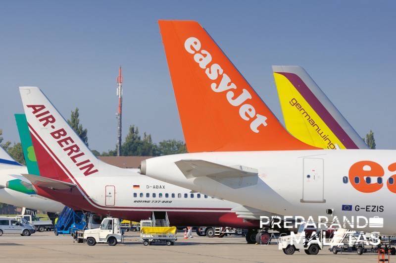 Low Cost Carrier wie easyJet, Germanwings, Aer Lingus und Air Berlin bieten eine Vielzahl an Flugverbindungen auf dem Airport Schönefeld an.