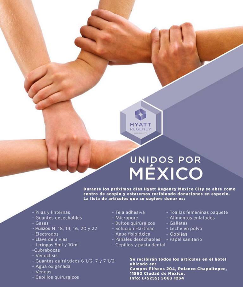 Estos hoteles de la CDMX ofrecen apoyo a las víctimas del sismo