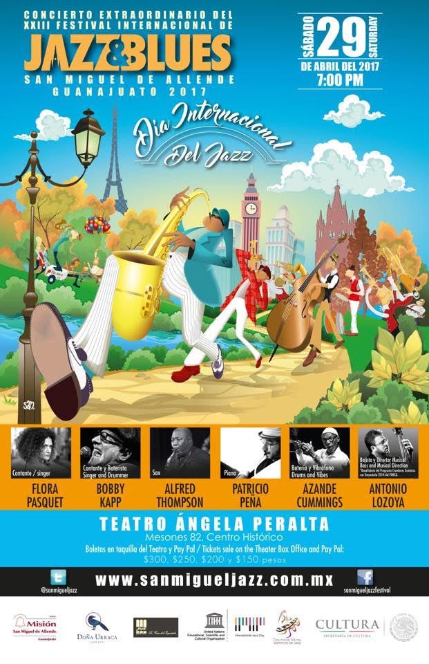 Concierto Festejando el Día Internacional del Jazz