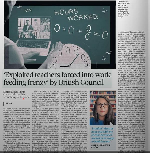 BC teachers covered in the Guardian – and what you can do to help!