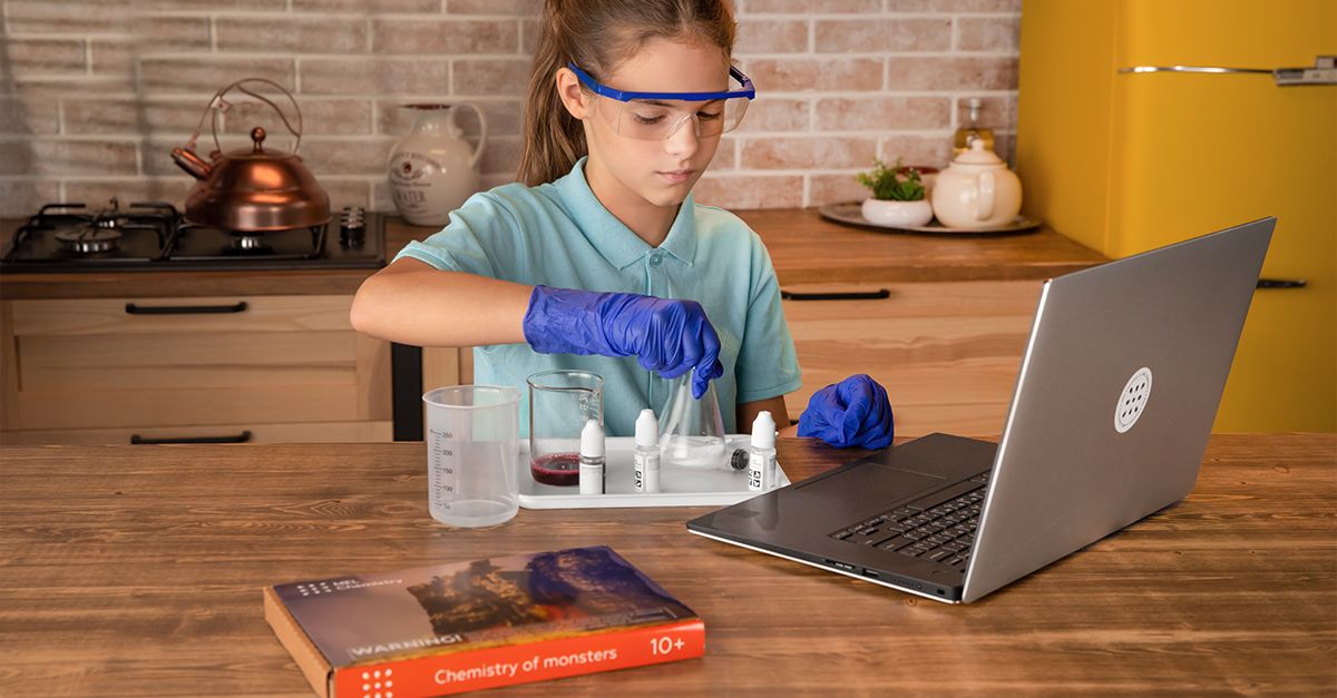 Over 100+ hands-on science kits to do at home with your children