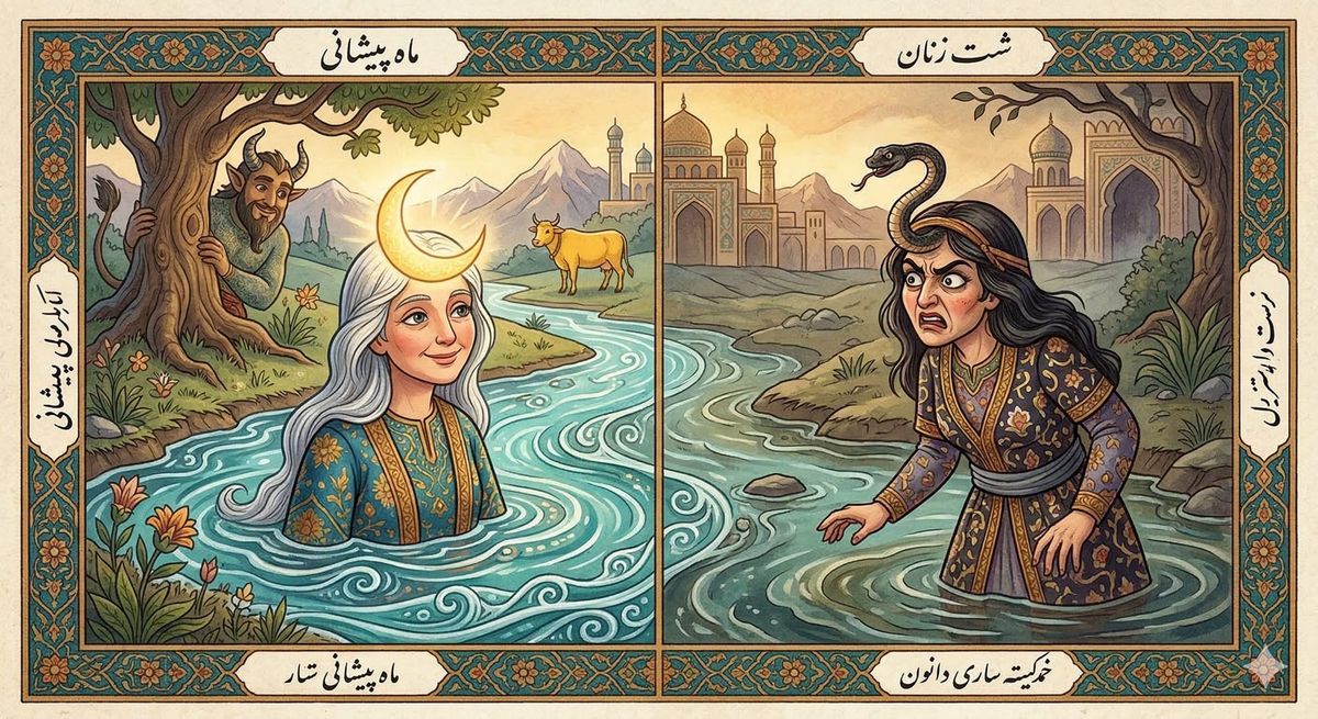 Mah Pishani: Das Mädchen mit dem Mond auf der Stirn