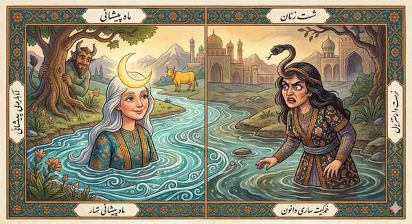 Mah Pishani: Das Mädchen mit dem Mond auf der Stirn