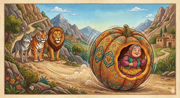 Kadu Qelqele-zan: Der kugelnde Kürbis