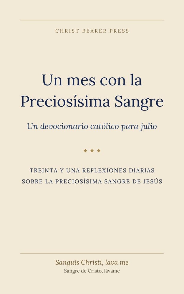 Un mes con la Preciosísima Sangre