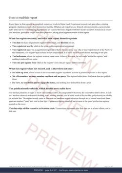 Page 2 of 587: how to read it of the Palm Jumeirah The Full Record, 2013 to date, marked preview