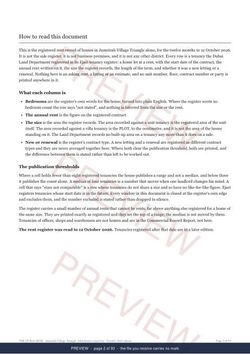 Page 2 of 93: how to read it of the Jumeirah Village Triangle District Rent Record, the twelve months, marked preview