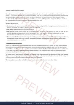 Page 2 of 111: how to read it of the Palm Jumeirah District Rent Record, the twelve months, marked preview
