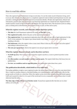Page 2 of 39: how to read it of the Emirates Living Registered Record Report, current year, marked preview