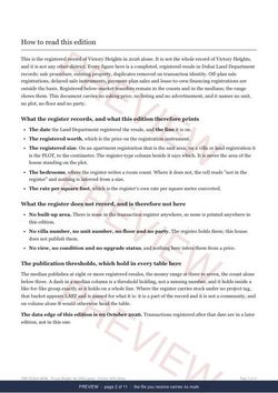 Page 2 of 11: how to read it of the Victory Heights Registered Record Report, current year, marked preview