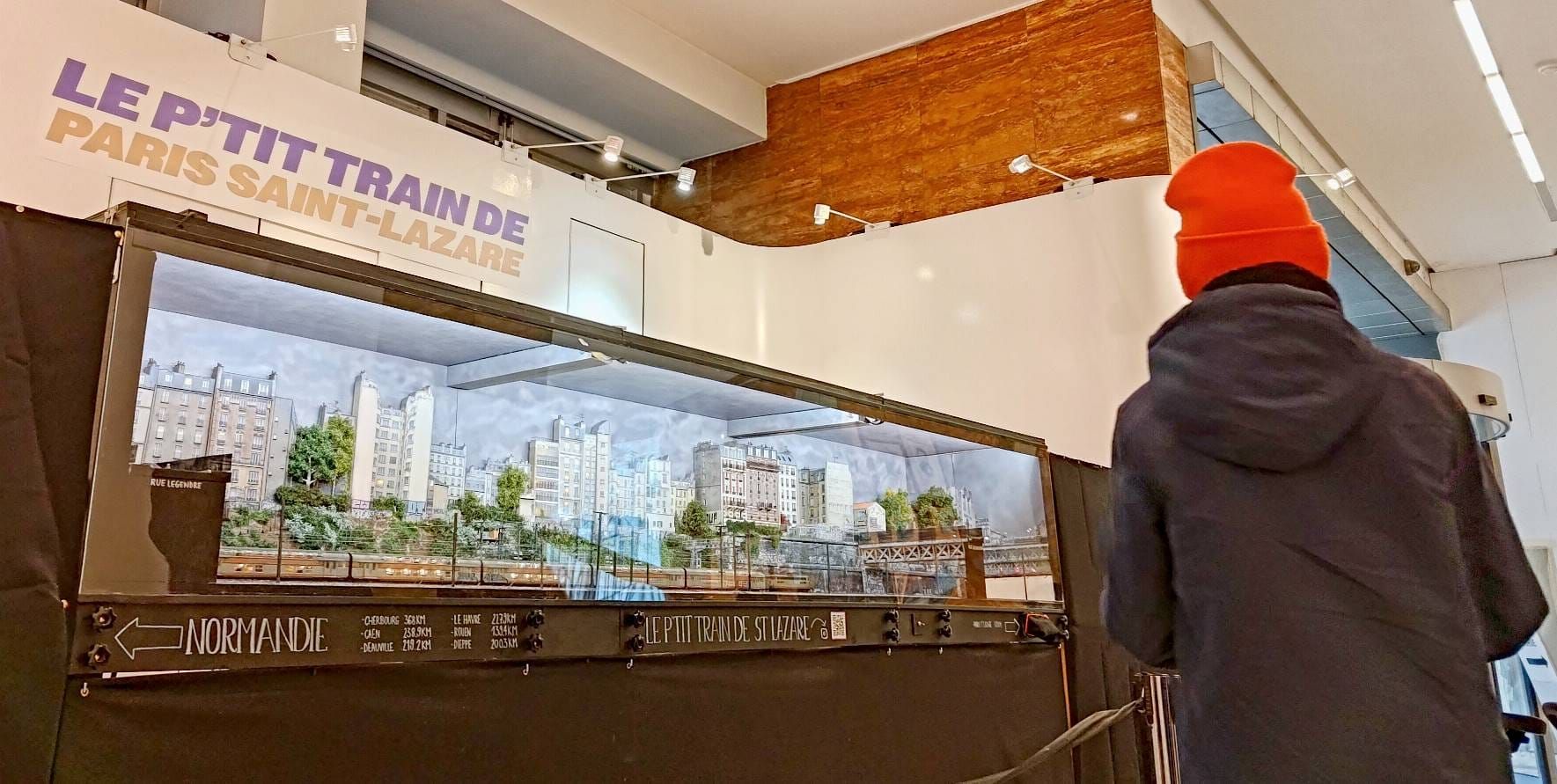 exposition “le p'tit train de Paris-Saint-Lazare”
