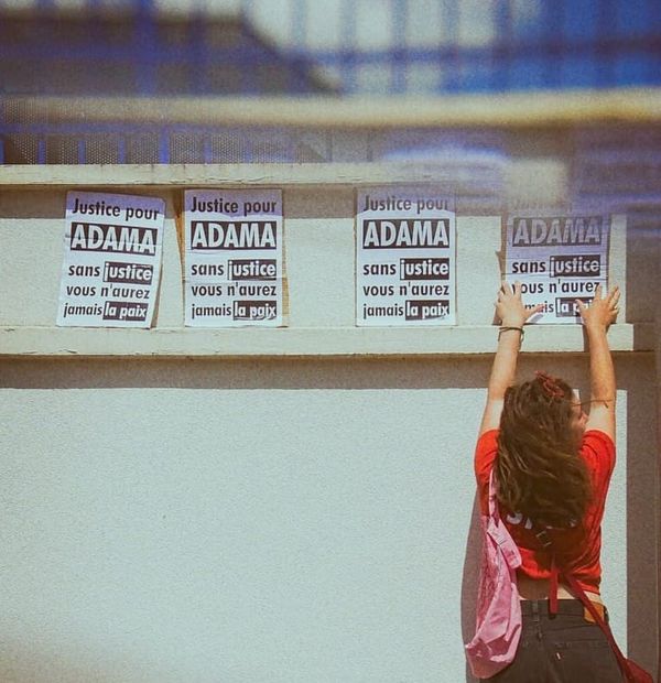 8e marche pour Adama