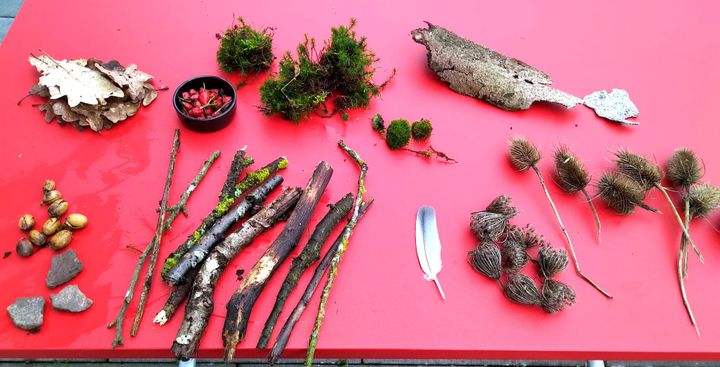 Raus vor die Tür - ein Bild ensteht