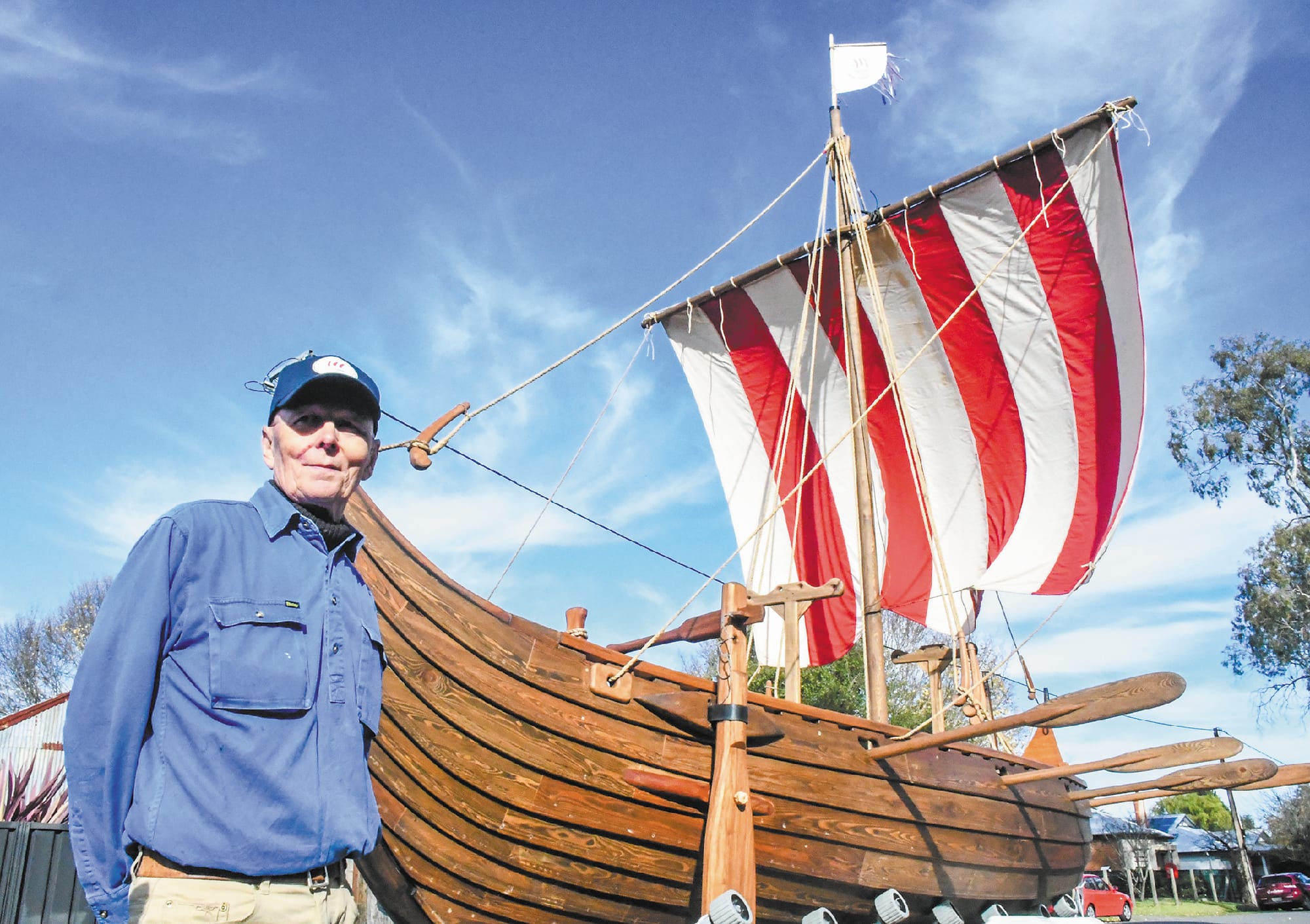 Vikings head to the Hills for longship launch