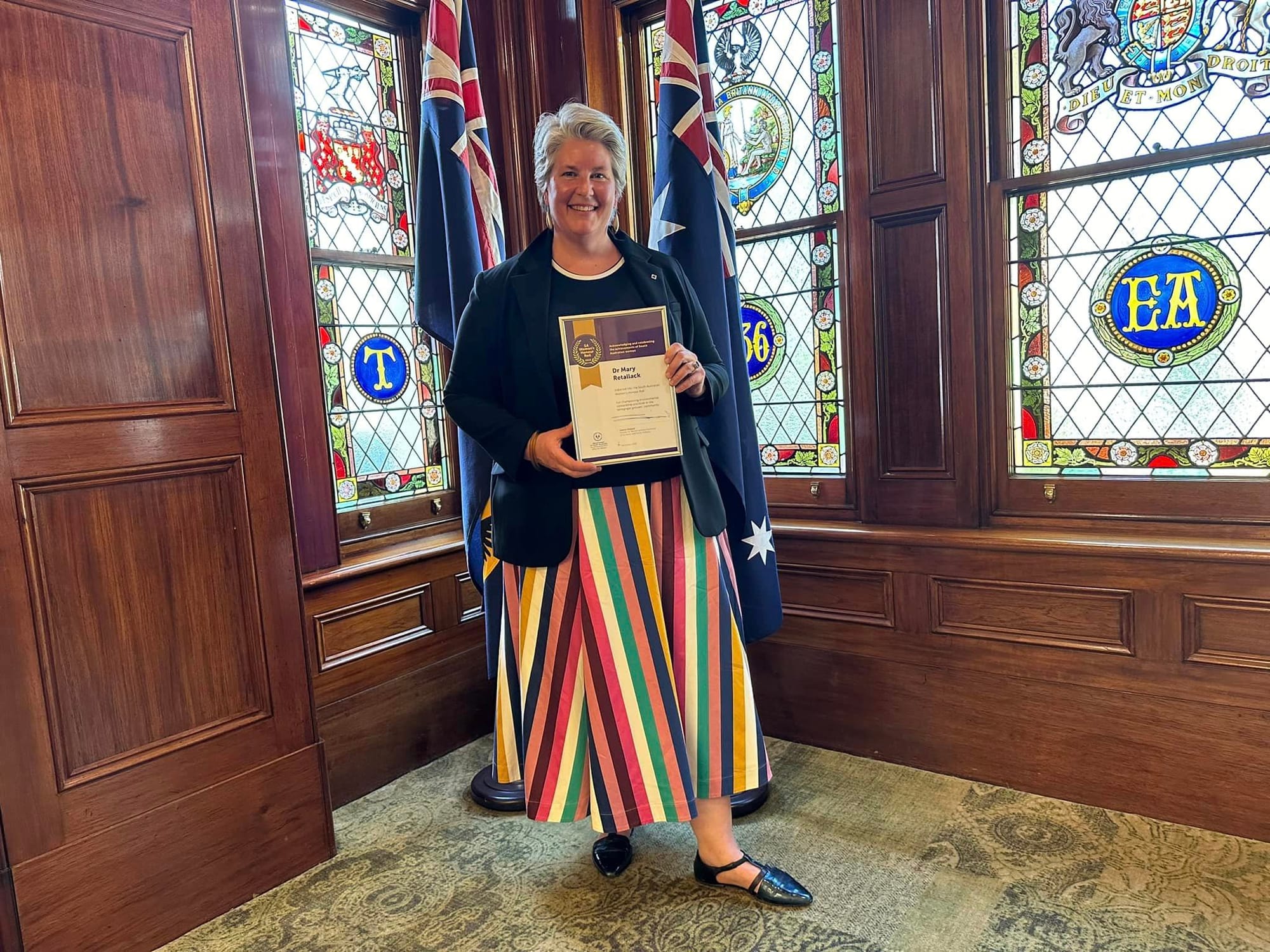 Viticulturist on honor roll