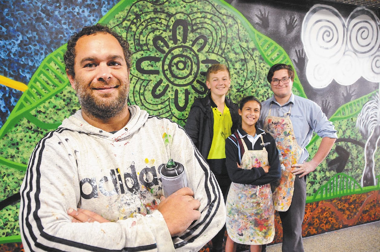 New mural recognises region's Indigenous history
