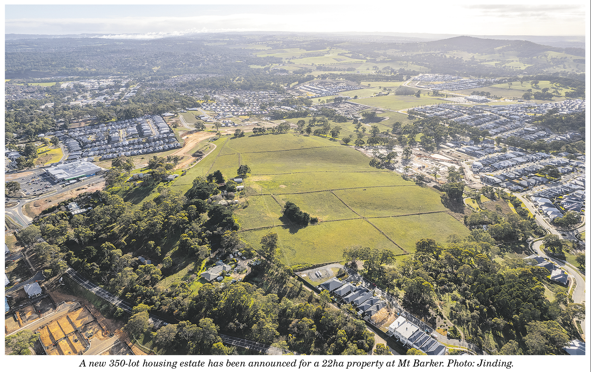 Hundreds of new homes proposed Mt Barker