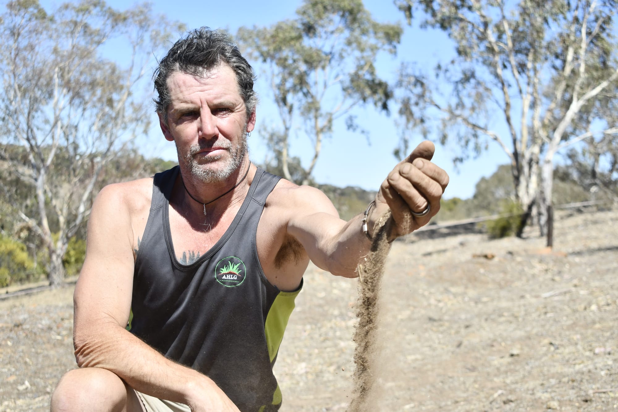 Dam dry: some people move out as drought continues