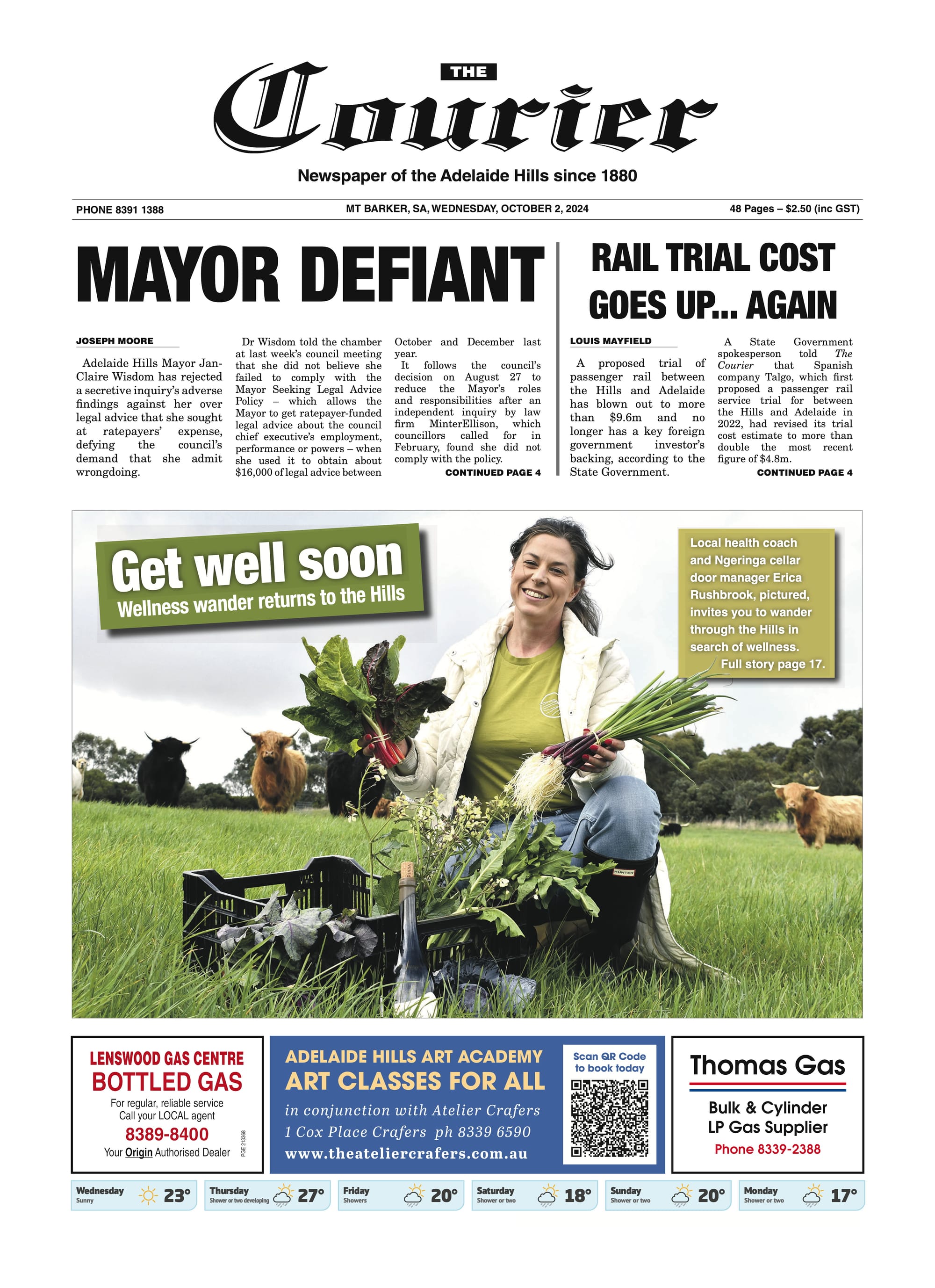 The Courier, October 2, 2024