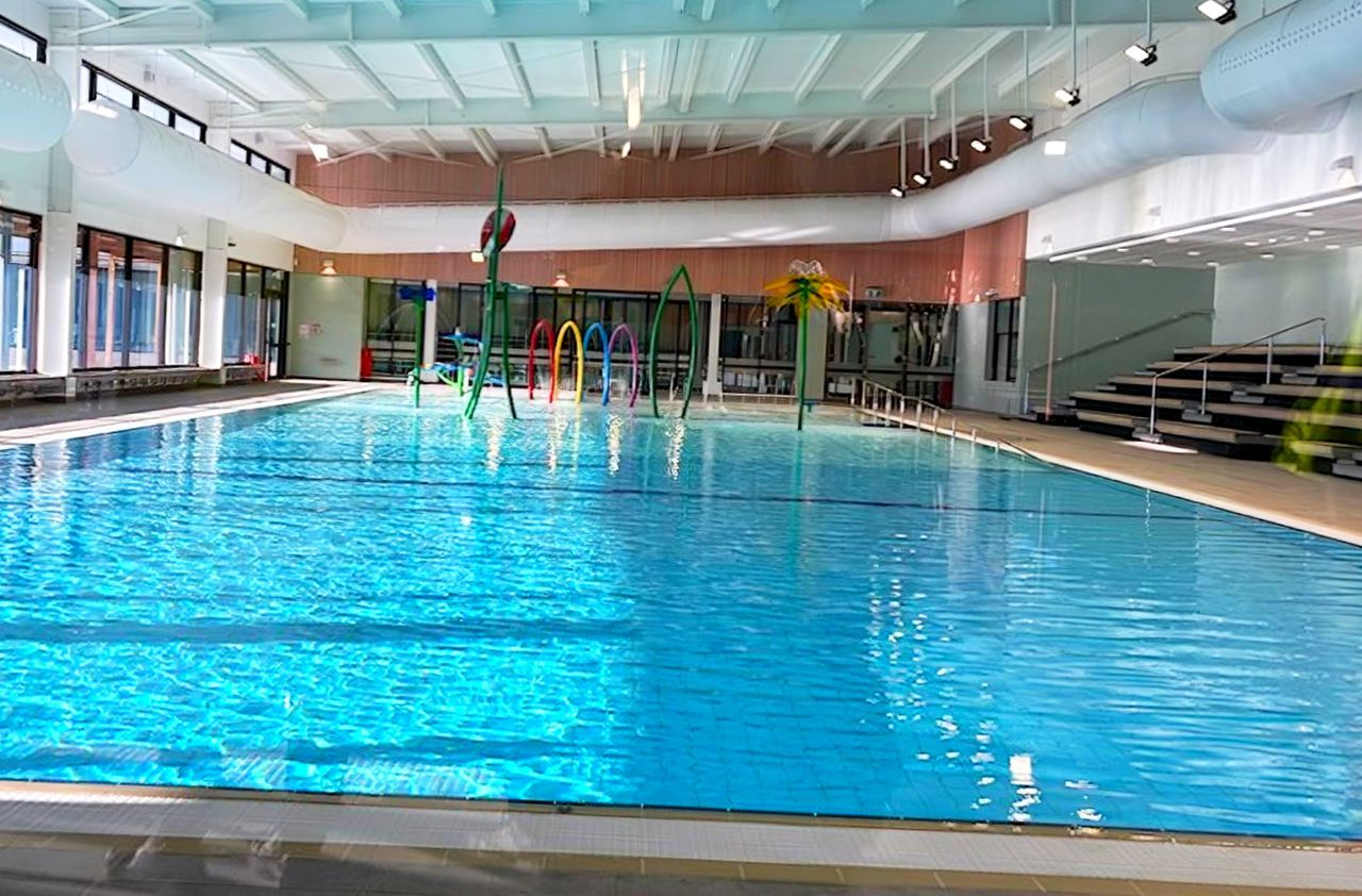 Pool construction finished ahead of schedule