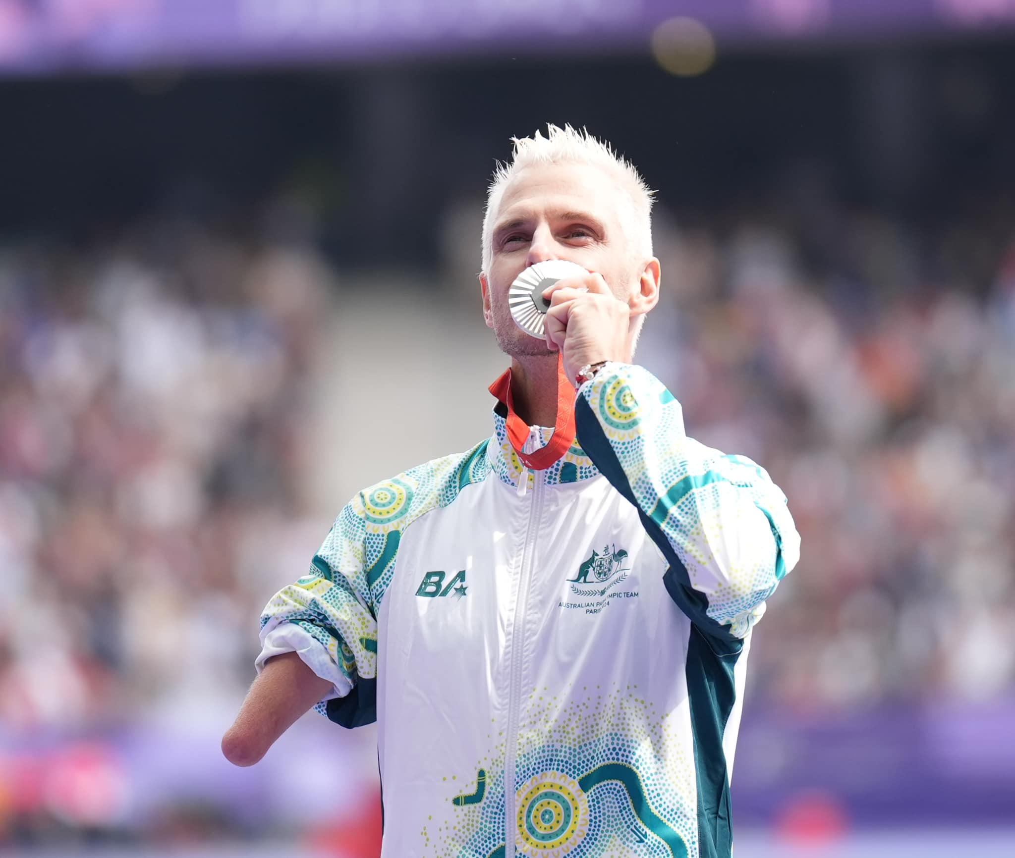 Local man brings home silver at Paralympics