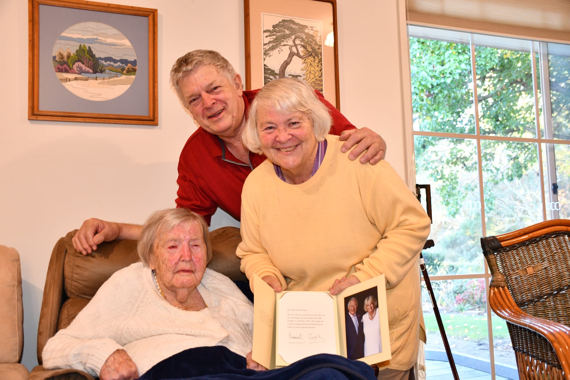 Doreen celebrates 105 years