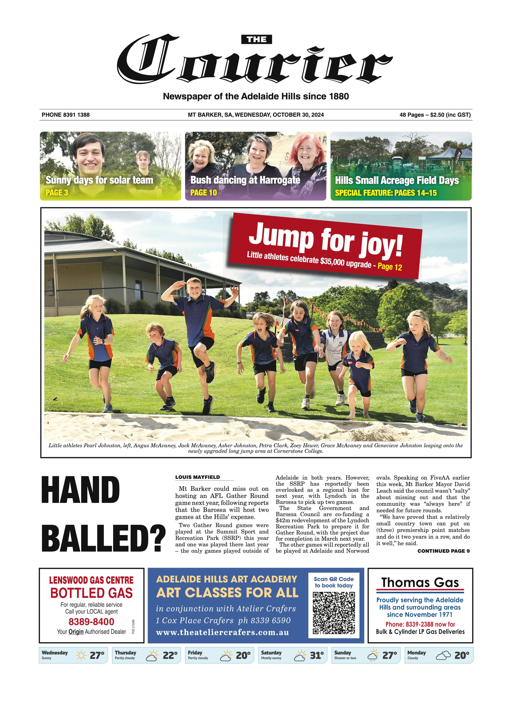 The Courier, October 30, 2024