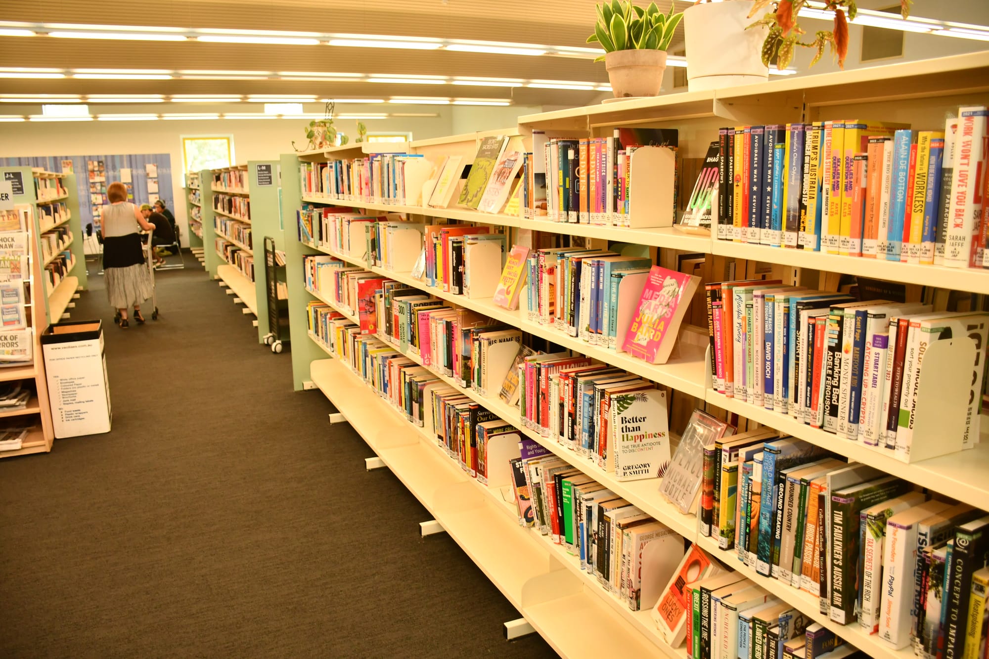 Thousands to increase library shelving, but funding still lags