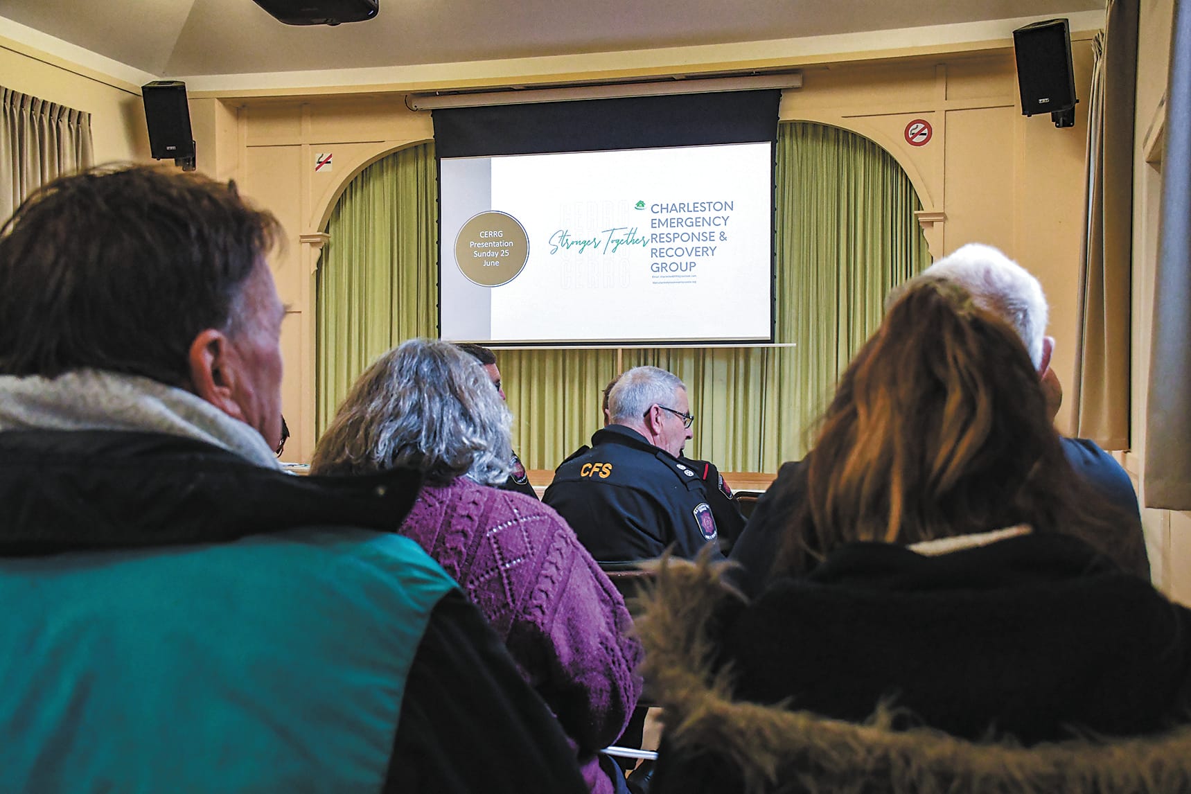 Community event showcases emergency upgrades