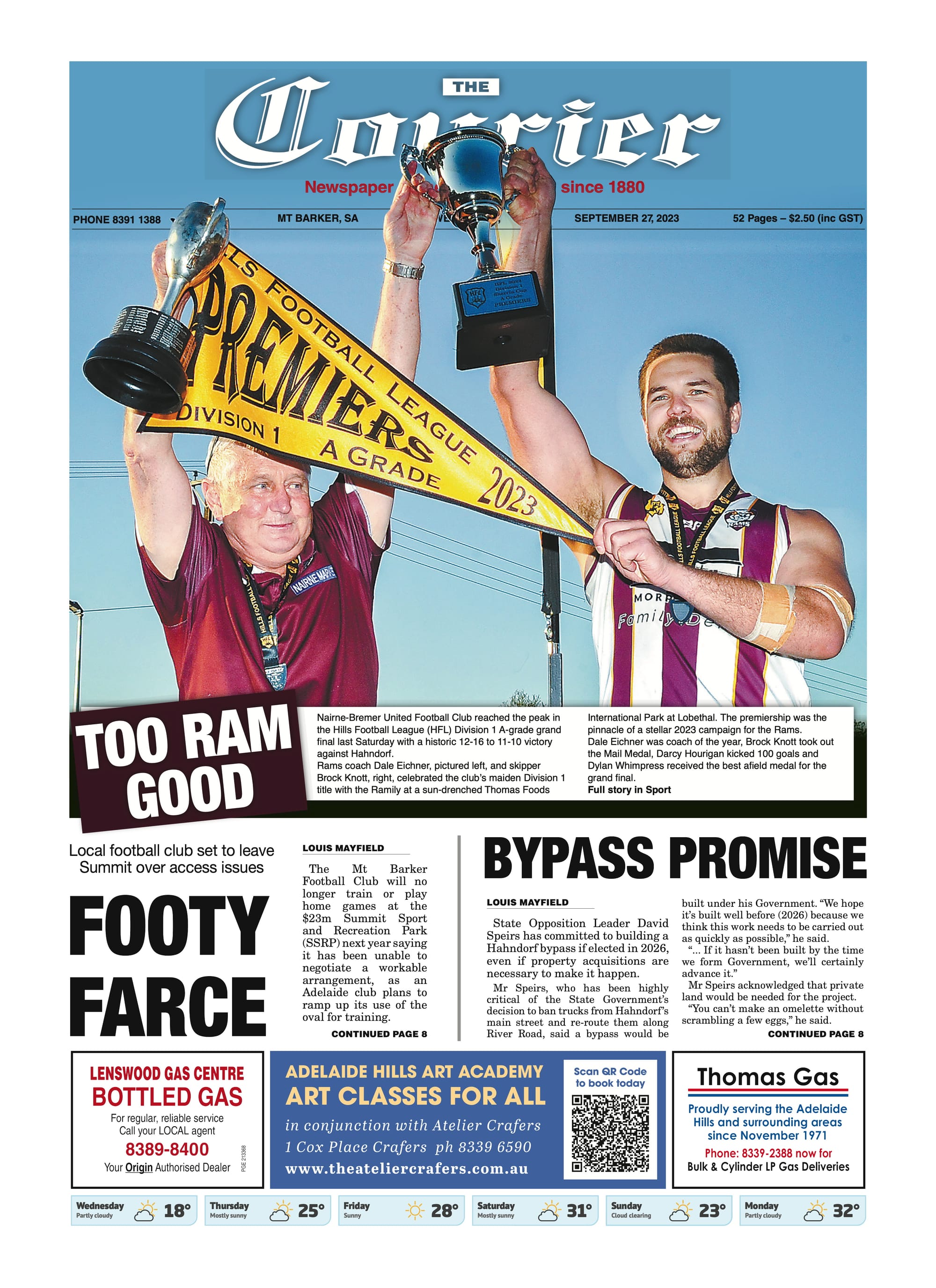 The Courier, September 27, 2023