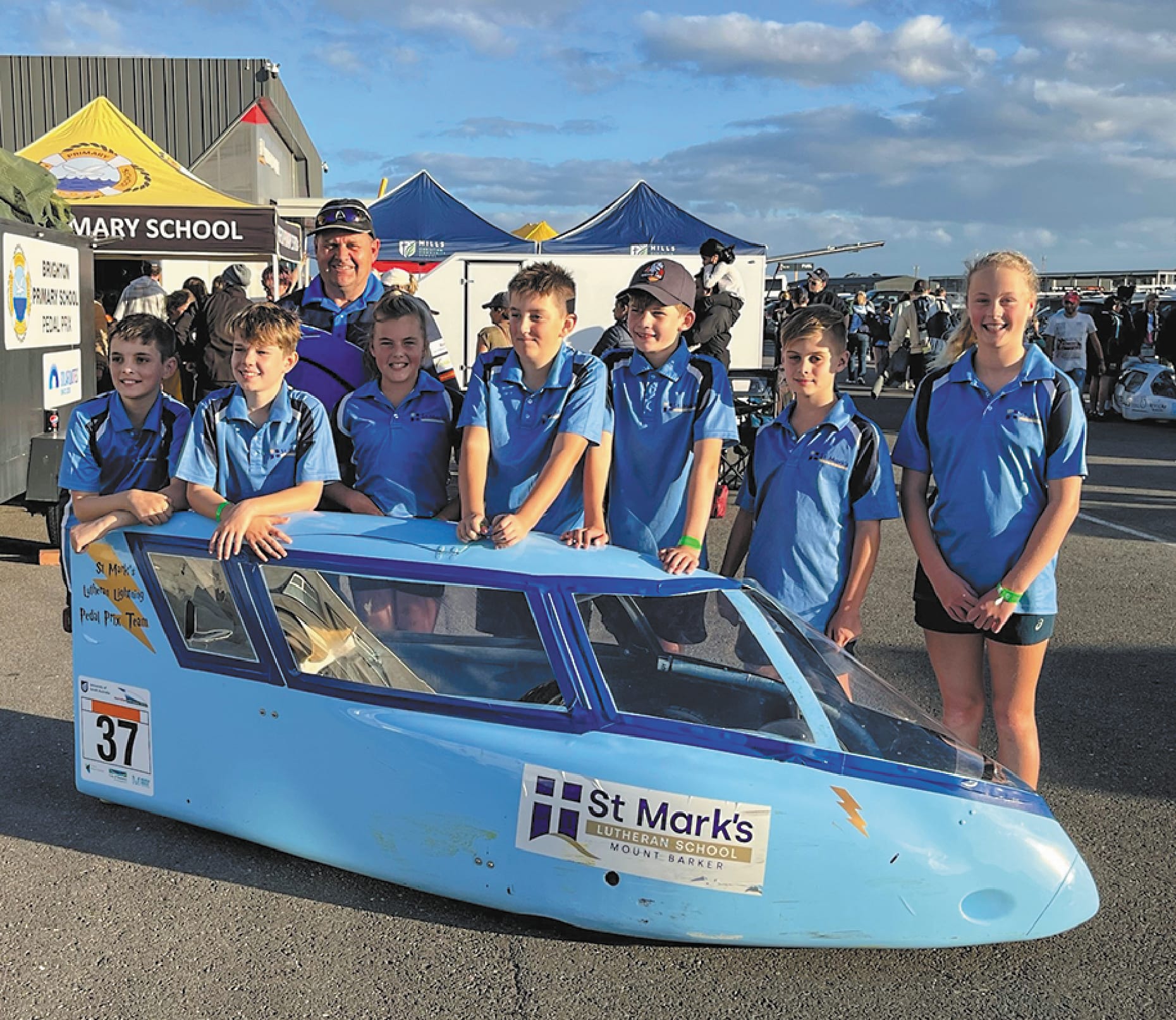 Pedal-power on show at school pedal prix event
