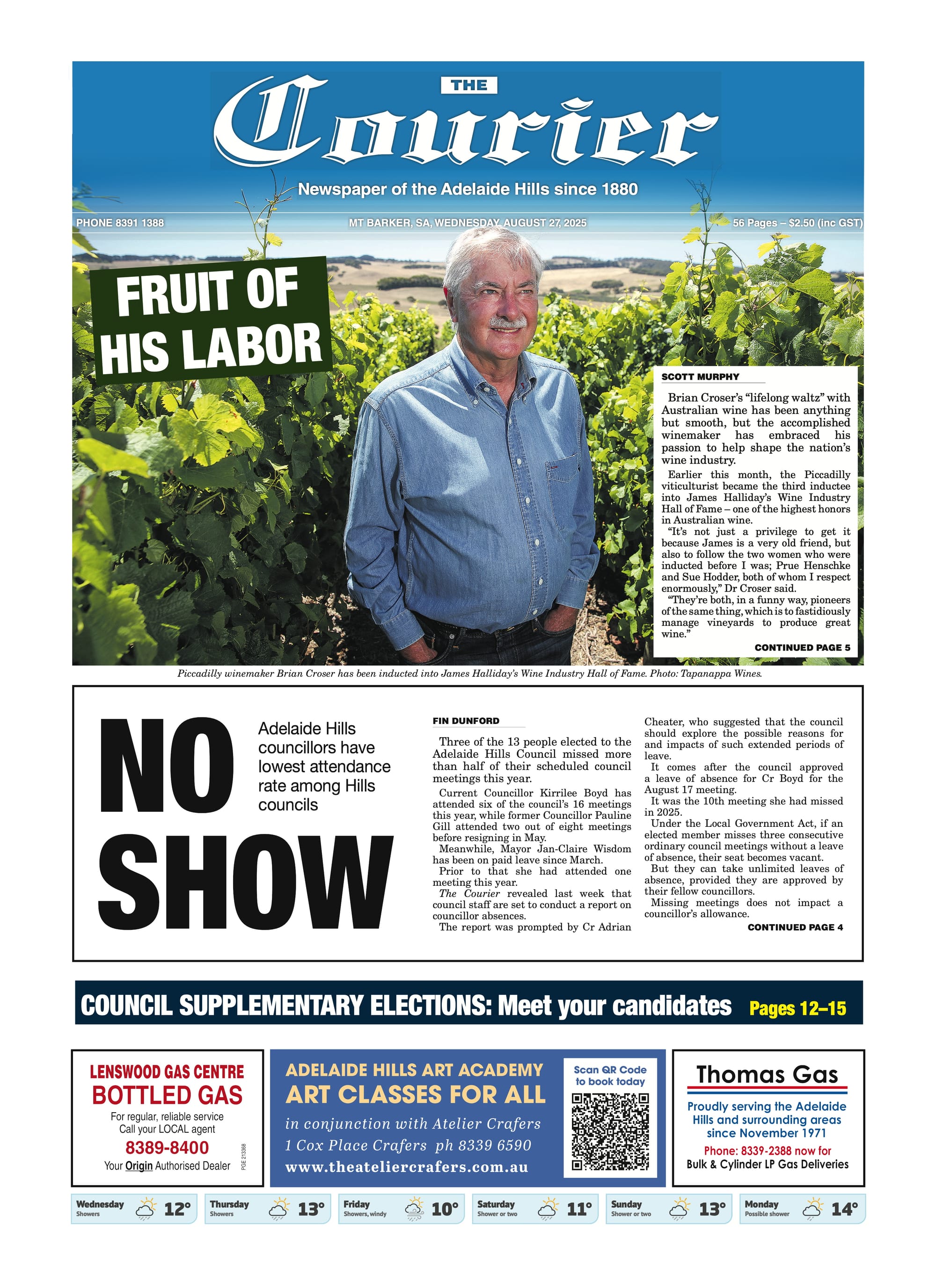 The Courier, August 27, 2025