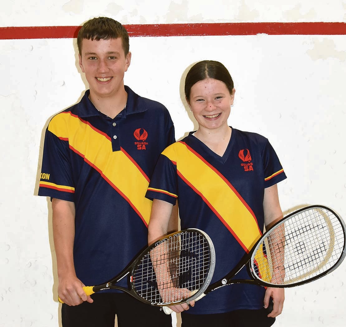 Squash siblings a hit