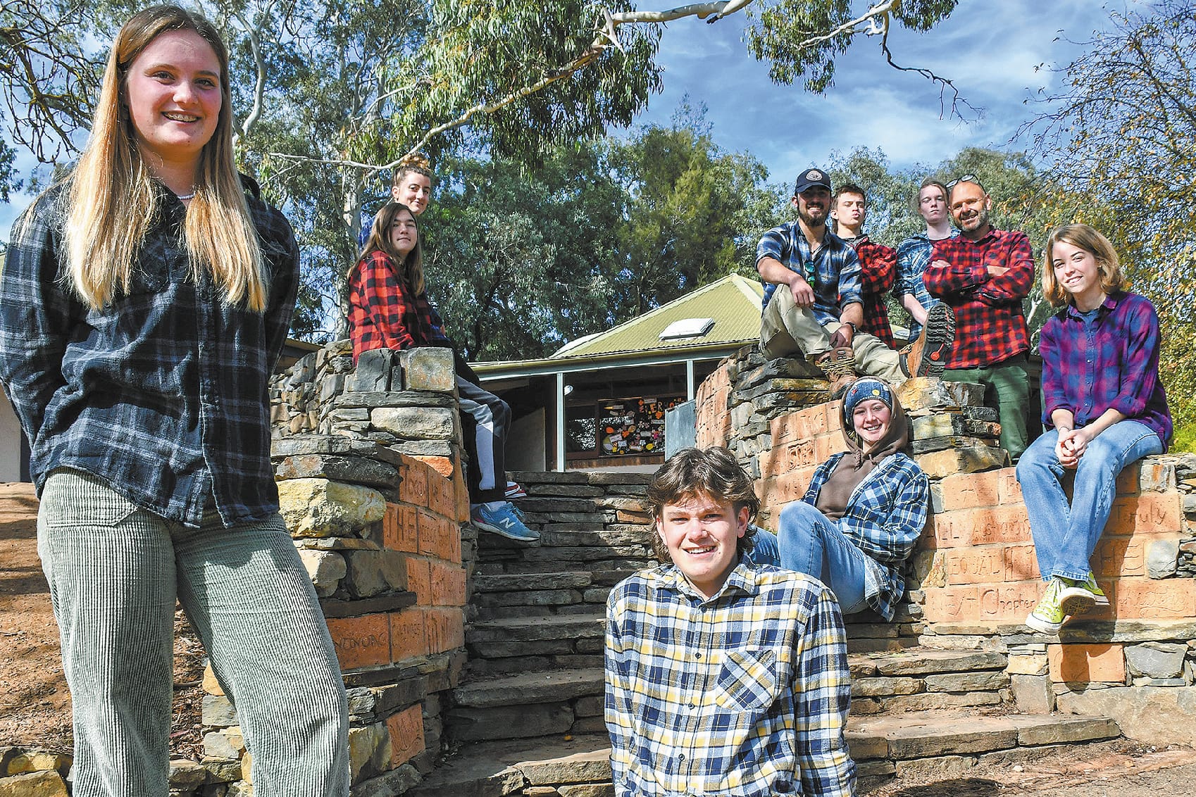 Students don flannies in support of sick children