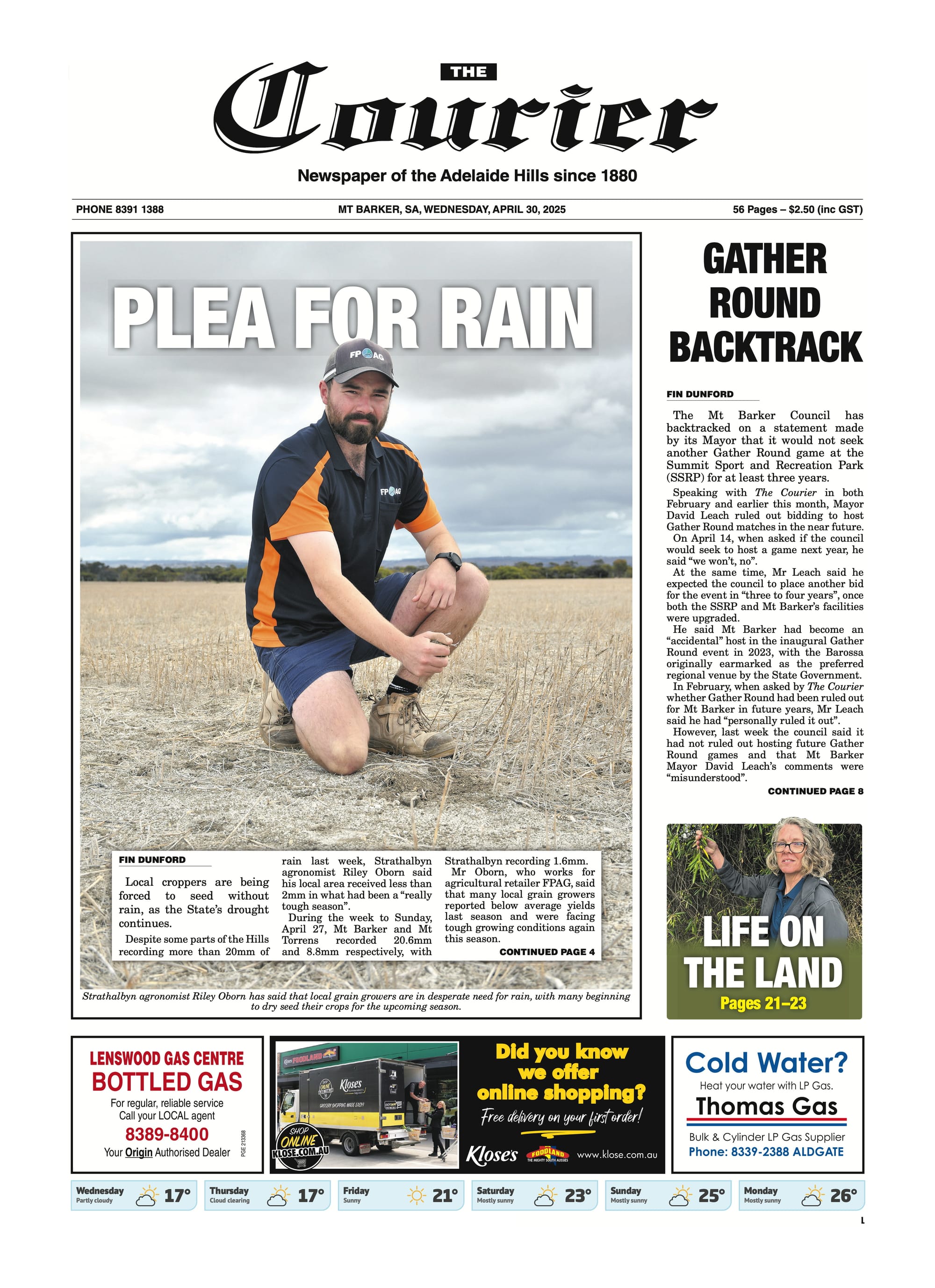 The Courier, April 30, 2025