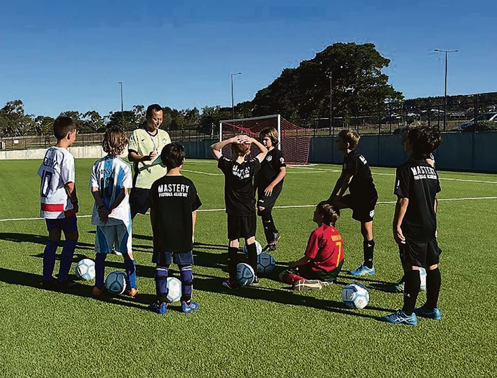 Junior soccer clinics