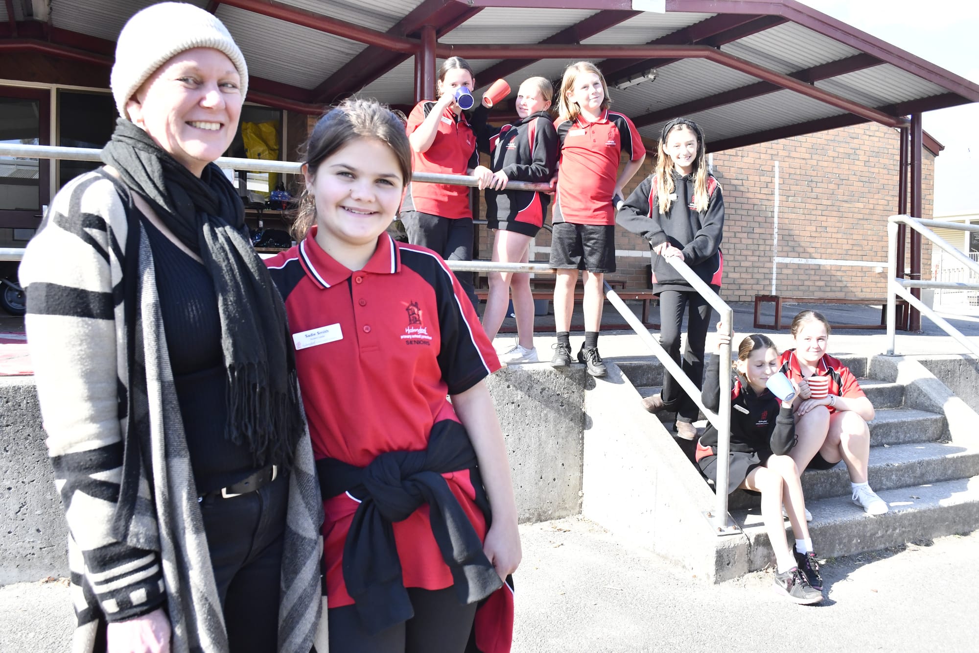 Student's cancer experience helps save a life