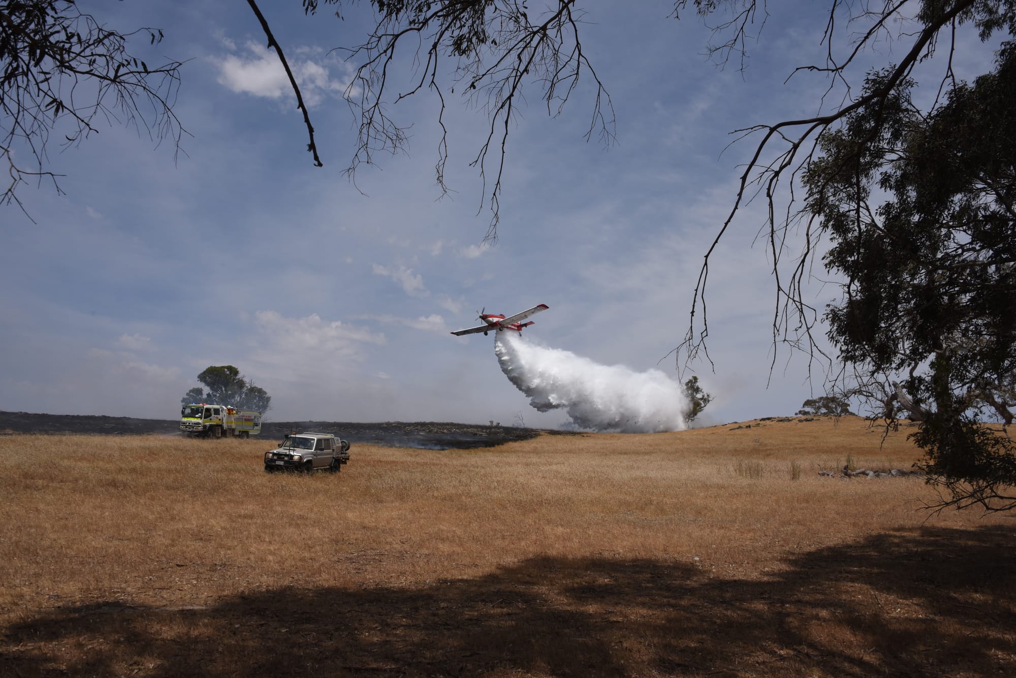 Grass fires herald start of fire danger season