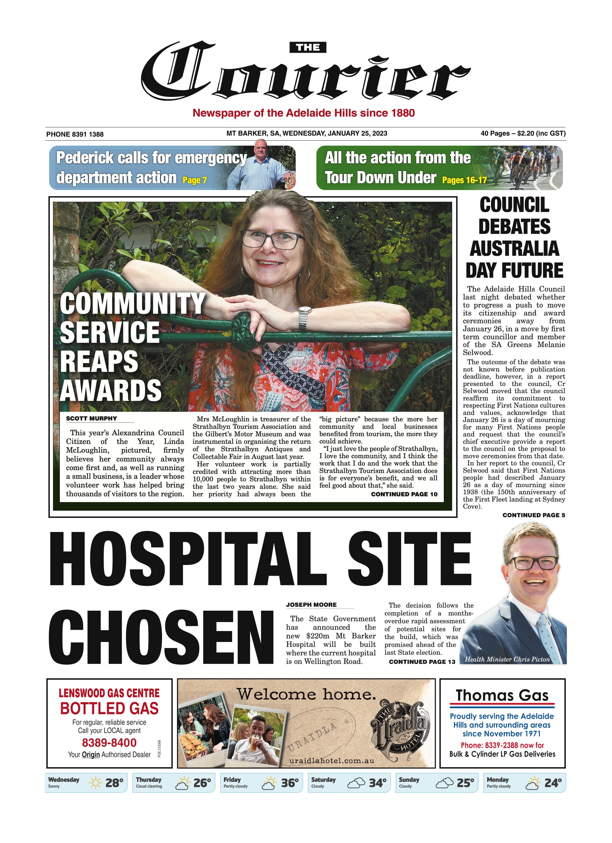 The Courier, January 25, 2023