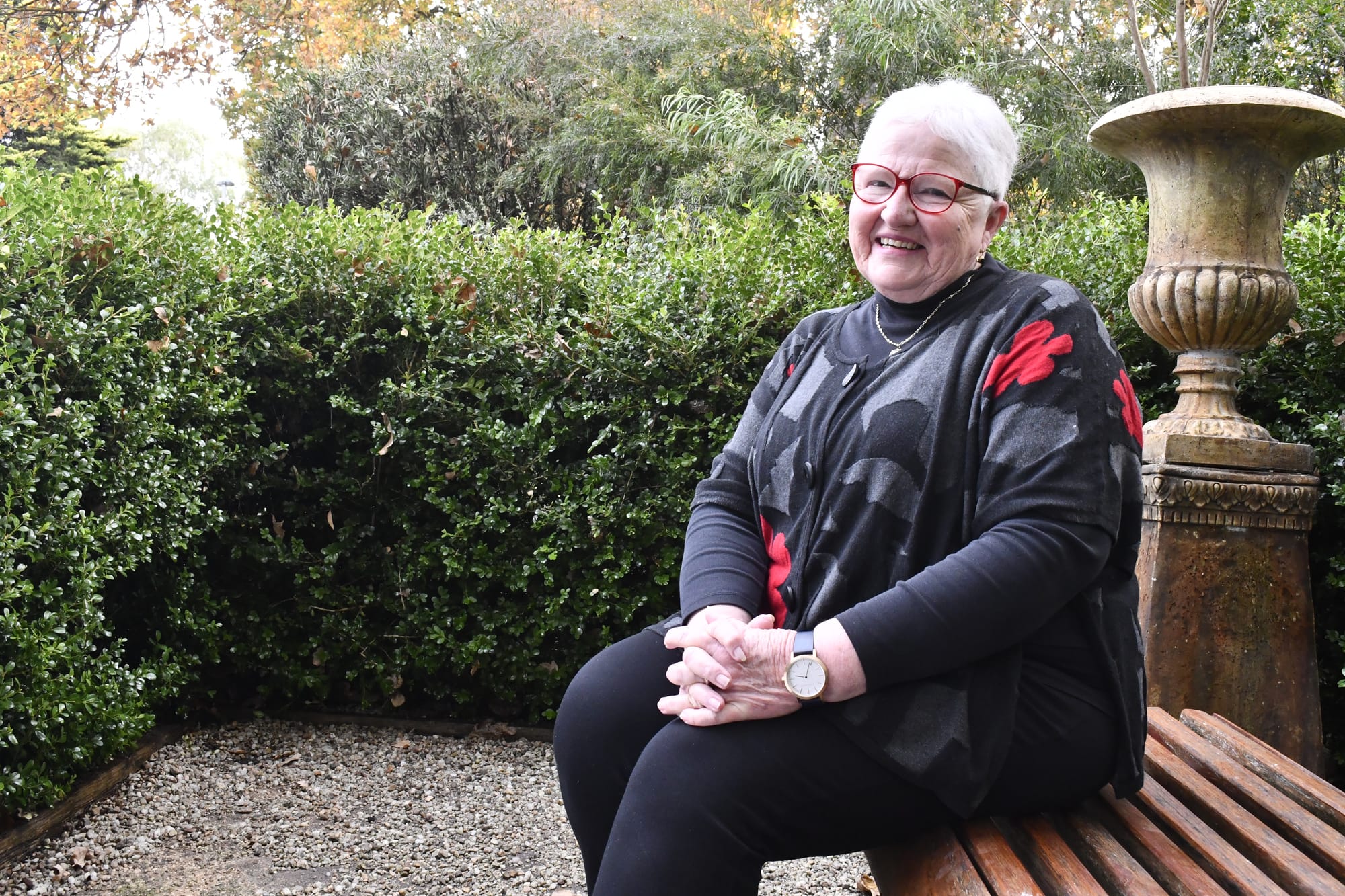 Robyn has a habit of lending a hand