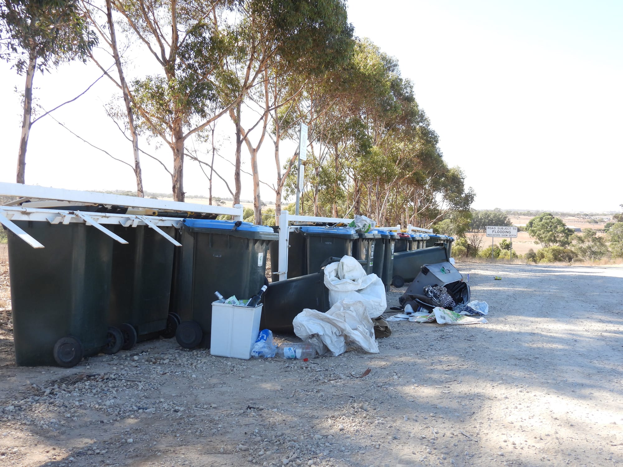 Residents call for Callington bin bank clean up