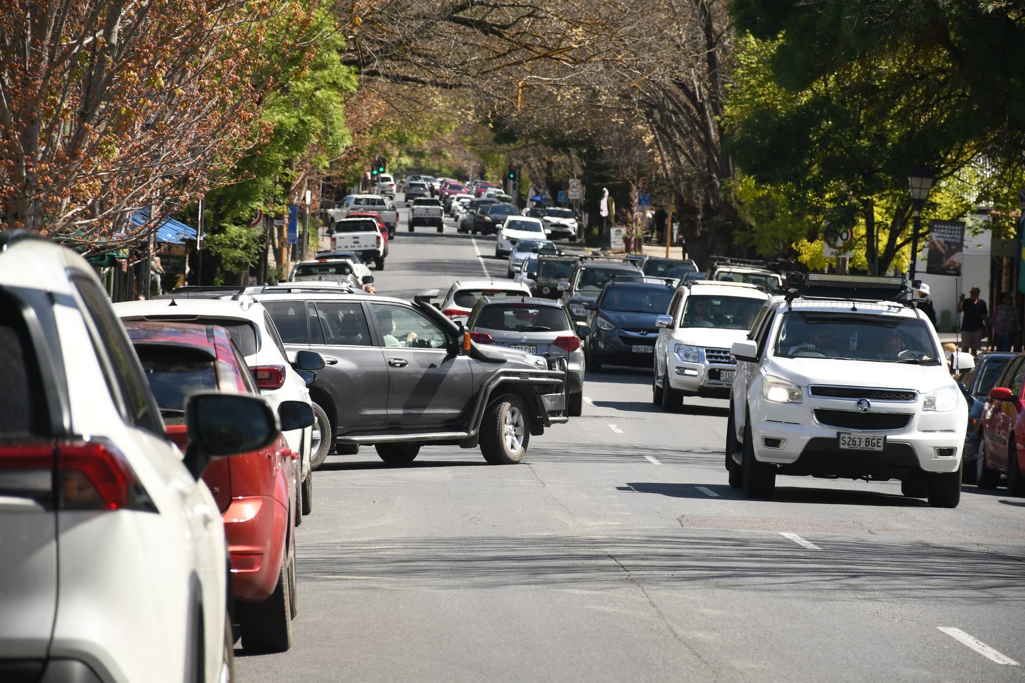 Parking improvements for Hahndorf