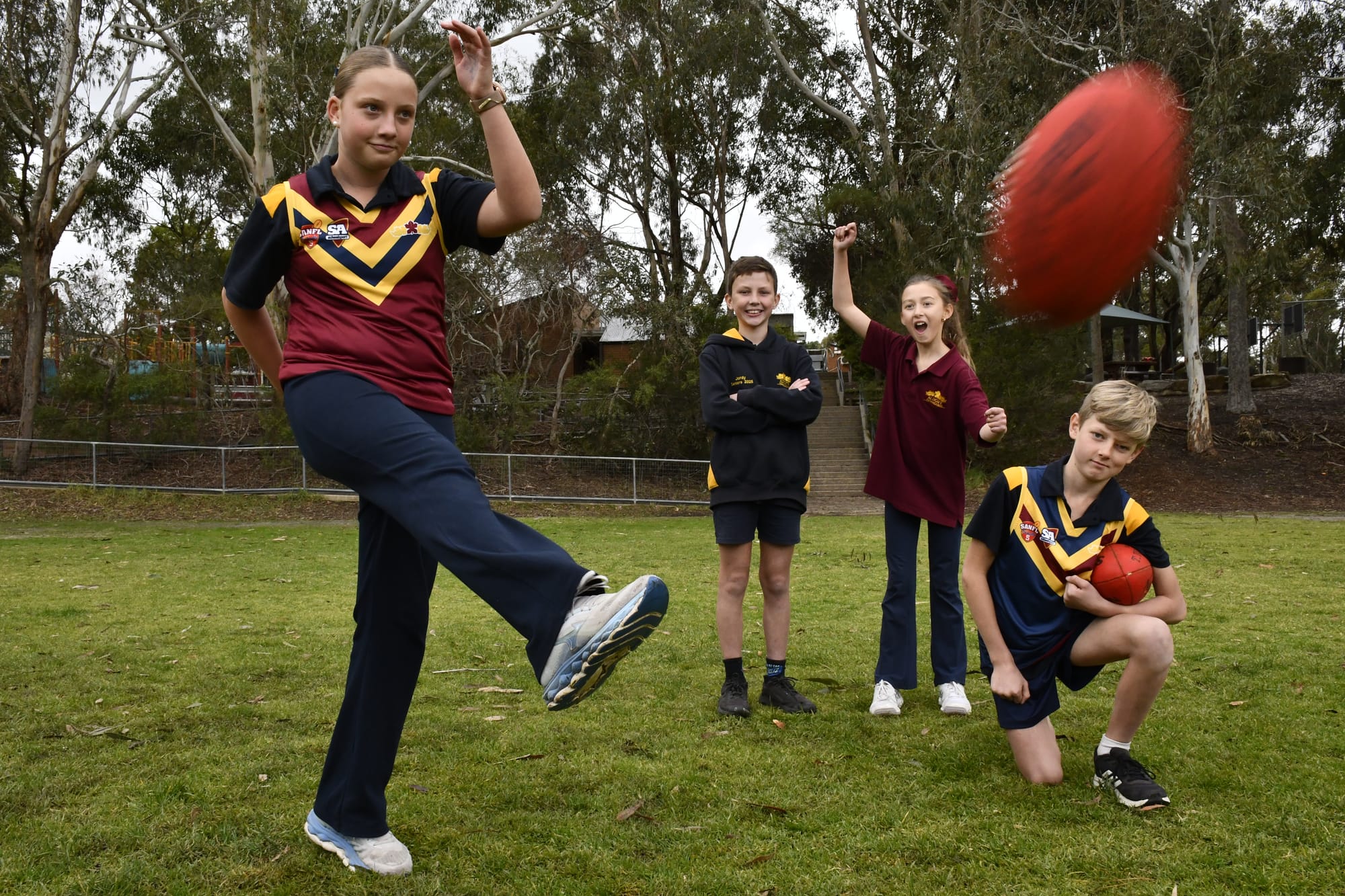 Kicking goals: local school chosen for football investment
