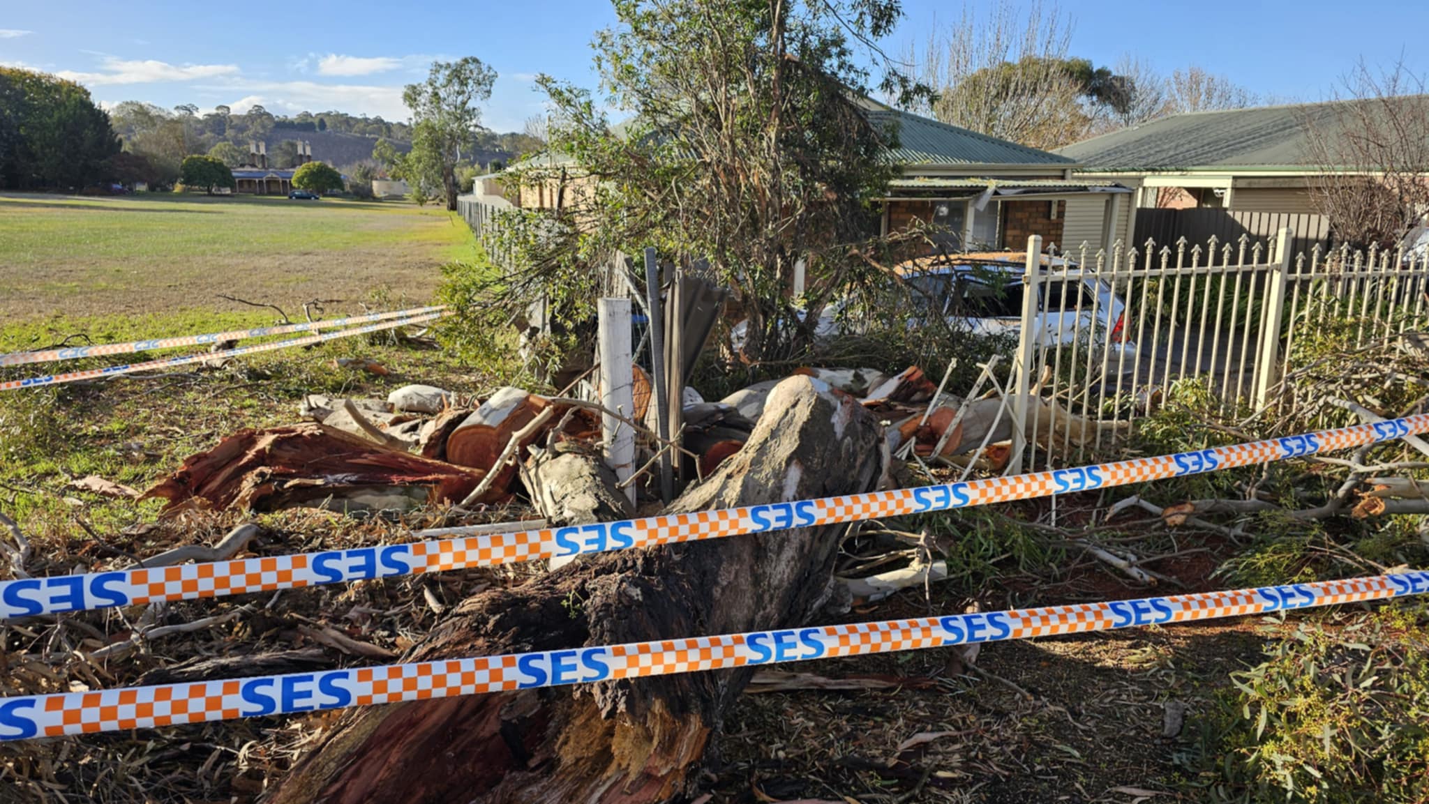 Wild weather lashes the Hills