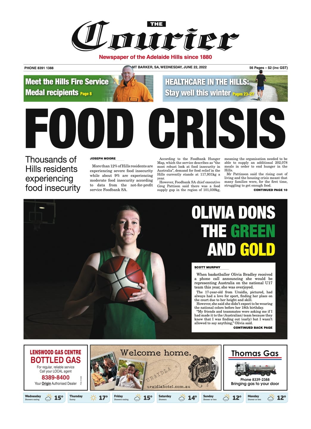 The Courier, June 22, 2022